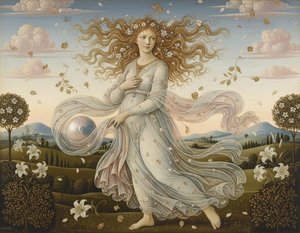 Allegory Of The Luminous Zephyr — Jacques Villedieu, Early Renaissance (florentine)