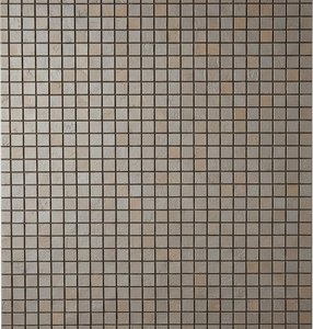 Monolithic Grid of Weathered Stone in a Meditative Neutral Mosaic