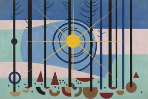 Celestial Equilibrium: The Radiance Of Ordered Dawn — Jeanne Marchand