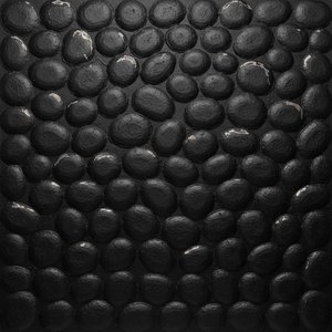 Monolithic Silence: A Meditative Study Of Polished Obsidian And Slate Shadows — David Moreau
