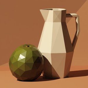 Geometric Silence: A Monochromatic Study Of Earthy Forms And Angular Light — Laurent Blanc, Digital Abstraction