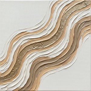 Rhythms Of Sand And Sculpted Creams — David Moreau