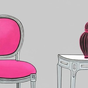 Magenta Serenity: A Singular Study Of Geometric Form And Minimalist Stillness — Benoît Dumas
