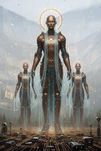 Sovereigns Of The Neural Pantheon — Isabelle Perrin