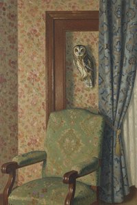 The Silent Observer In Sage And Damask — Adèle Petit