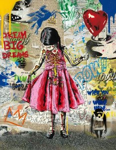Anatomía Fragmentada En Carmesí Y Tinta: Una Visión Singular De Elegancia Caótica — Laurent Caron