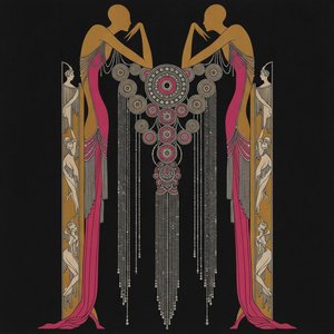 Mirrored Silhouettes Amidst Golden Mandalas And Magenta Beadwork — Valentin Laurent De Courcey