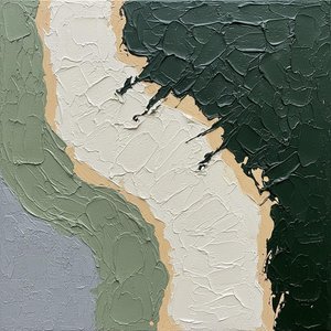 Monolithic Earth Tones: A Sculptural Study Of Organic Flow And Silent Serenity — David Moreau