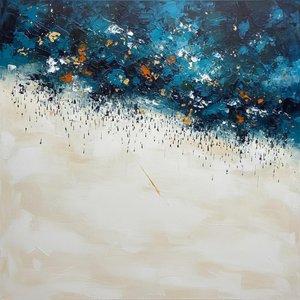 Celestial Descent: A Singular Study Of Midnight Tides And Luminous Ether — Christian Noiret