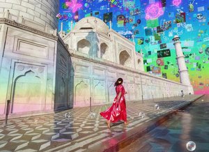 Crimson Flux: The Fragmented Monolith — Henri Colin
