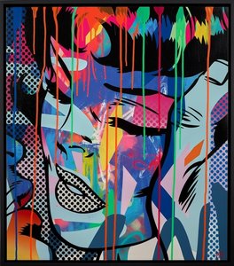 Chromatic Fragmentation: An Energetic Study Of Liquid Neon And Prismatic Dissolution — Caroline Pelletier, Aggressive Confrontational Pop