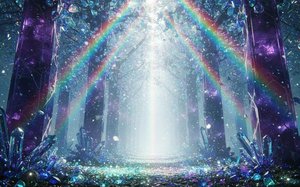 Prismatic Resonance Within The Crystalline Sanctum — Hélène Dubois