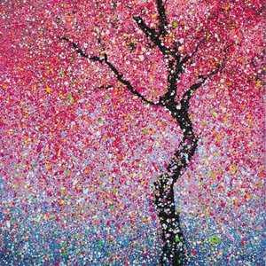 Ephemeral Radiance Of A Sinuous Silhouette Amidst An Infinite Magenta Nebula — Olivier Lambert, Pixel Pop