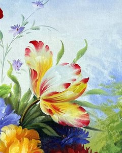 Romantic Floral Still Life With Peonies