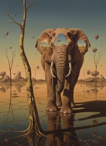 Metamorphosis Of The Earthbound Mirage — Jacques Villedieu