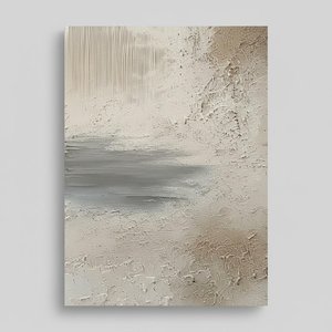 Monolithic Silence: A Meditative Study Of Textured Earth And Ethereal Horizon — David Moreau
