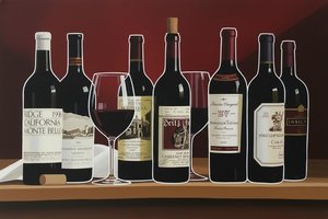Rhythmic Silhouettes In Burgundy: A Monochromatic Study Of Stillness And Grace — Charles Delorme