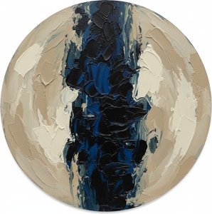 The Weight Of Infinite Silence In Obsidian And Ethereal Sand — Christian Noiret