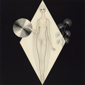 Silver Disc And Stippled Figure Within A Geometric Diamond — Valentin Laurent De Courcey