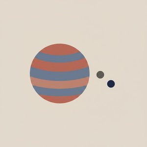 Orbital Equilibrium In Terracotta And Slate — Marine Fontaine