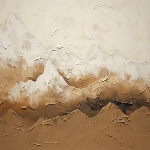 Monolithic Echoes Of Ochre And Umber In A Sculptural Earthbound Landscape — David Moreau