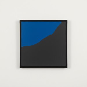 Monolithic Silence: An Eternal Horizon Of Deep Ultramarine And Charcoal Shadows — Charles Delorme