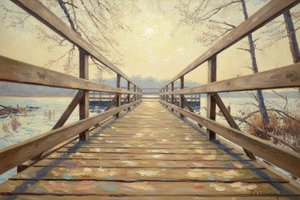 Luminous Solitude: The Gilded Path To Dawn — Jacques Villedieu