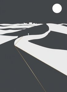 The Gilded Path To Solitude — Baptiste Brunet