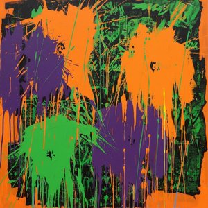 Chromatic Chaos: An Explosive Symphony Of Radiant Orange And Midnight Void — Caroline Pelletier