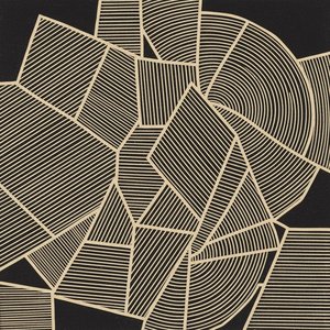 Fragmented Equilibrium: A Monochromatic Study Of Rhythmic Geometric Shadows And Light — Laurent Fabre, Neo-abstract Art