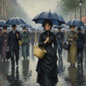 Cerulean Reverie: Shadows Beneath The Azure Canopy — Marc Duvallier