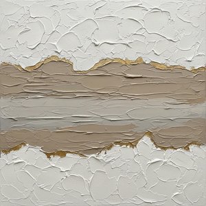 Monolithic Strata Of Alabaster And Earth In A Singular Sculptural Expression — David Moreau, Plaster & Texture Art