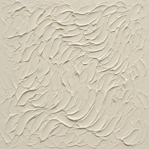 Ethereal Undulations In Ivory: A Monolithic Study Of Sculptural Light And Motion — David Moreau, Plaster & Texture Art