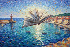 The Infinite Narrative: A Maritime Dream In Pointillist Light — Claire Dupuis