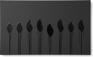 Seven Echoes Of Viscosity: A Monochromatic Study In Controlled Descent And Form — Laurent Garnier