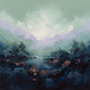 Ethereal Radiance Amidst Midnight Shadows: A Singular Vision Of Luminous Atmospheric Depth — Christian Noiret