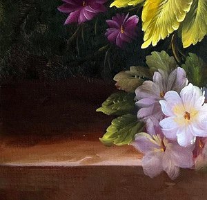Romantic Floral Still Life With Peonies