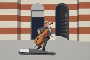 Resonance In Geometry: The Solitary Cello — Hélène Colin