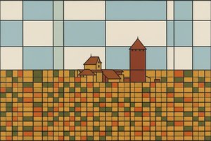 Geometric Citadel: A Study In Ordered Serenity — Hélène Colin