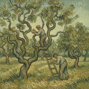 Symphony Of The Gnarled Grove — Marc Duvallier, Post-impressionism