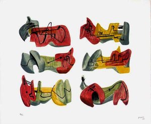 Six Reclining Figures 6 — Henry Moore
