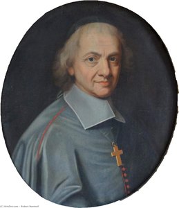 Portrait De Eveque Felix Iii Vialard De Herse Par Robert Nanteuil — Robert Nanteuil