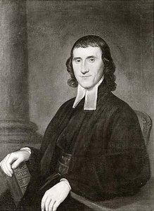 Unknown Clergyman John Wesley, (painting) — Charles Willson Peale