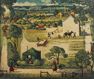 Gypsy Scene, Penarth Road — Charles Byrd