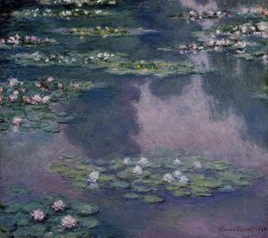 Water-lilies 20 — Claude Monet, Impressionism