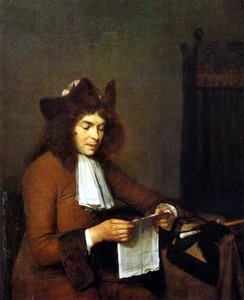 Man Reading Letter — Gerard Ter Borch