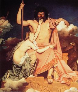 Jupiter Et Thetis — Jean-auguste-dominique Ingres