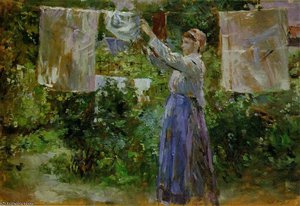 Washing — Berthe Morisot