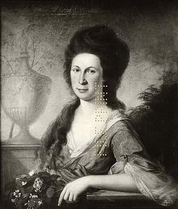 Mrs. James Peale (mary Claypoole Peale), (painting) — Charles Willson Peale