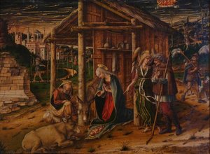 Adoration Of The Shepherds — Carlo Crivelli